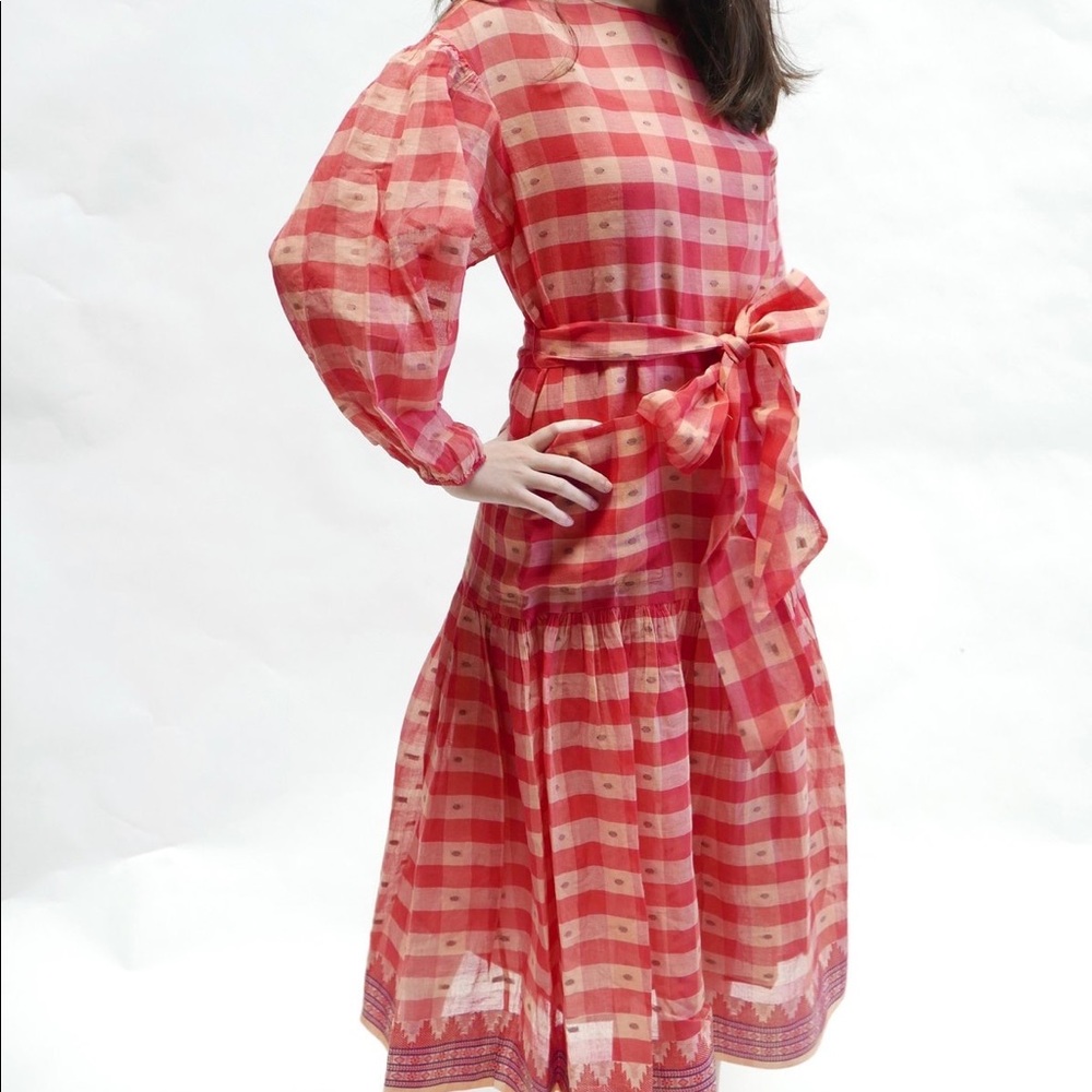NWT Ulla Johnson Estelle dress size 4 (fits oversized) with belt